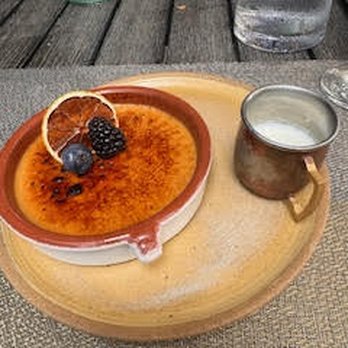 Q'tal Bar & Grill - Creme Brulee - New American Near Me - Kearny, New Jersey