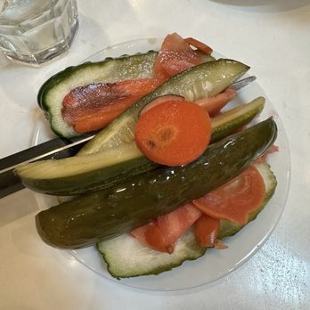 Saul's Restaurant & Delicatessen - Pickle plate - Delis Near Me - Berkeley, California Saul's Restaurant & Delicatessen - Pickle plate - Delis Near Me - Berkeley, California