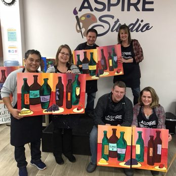 ASPIRE Studio - Date Night - Paint & Sip Near Me - Totowa, New Jersey
