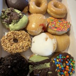 Dixie Cream Donuts - A dozen of sumptuous donuts ,Sugar overload