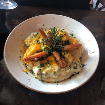 The Attic - Shrimp & Grits awesome very good - Breakfast & Brunch Near Me - Long Beach, California