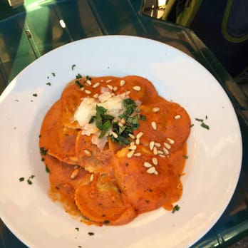Moss Beach Distillery - Wild mushroom ravioli - Seafood Near Me - Moss Beach, California