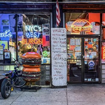 Paul's Da Burger Joint - Entrance - Burgers Near Me - New York, New York Paul's Da Burger Joint - Entrance - Burgers Near Me - New York, New York