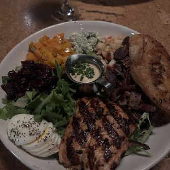 The Cafe - Autumn Cobb with added salmon - Bakeries Near Me - Ames, Iowa