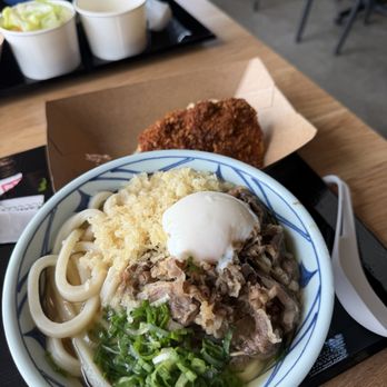 Marugame Udon - Beef - Japanese Near Me - Aliso Viejo, California