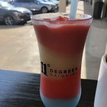 11 Degrees Daiquiri - Delicious - Cocktail Bars Near Me - Pflugerville, Texas