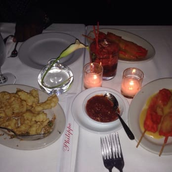 Philippe Chow - Chicken satay and calamari - Chinese Near Me - New York, New York
