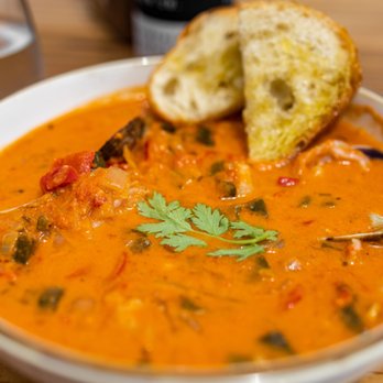 Sailing Goat Restaurant - Brazilian Moqueca Seafood Stew ($27) - Seafood Near Me - Richmond, California Sailing Goat Restaurant - Brazilian Moqueca Seafood Stew ($27) - Seafood Near Me - Richmond, California