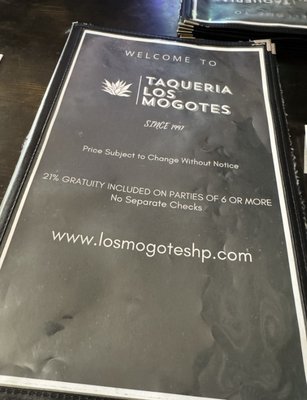 Menu photo 1 Los Mogotes De Michoacan Highland Park, IL Menu photo 1 Los Mogotes De Michoacan Highland Park, IL