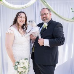 Trendsetter Salon & Day Spa - Makeup still looked great after a few happy tears!