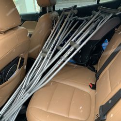 Ferncare Free Clinic - Donated crutches