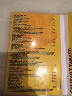 Menu photo 8 La Fragua de Vulcano Madrid, M