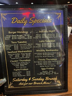 Menu photo 2 Blue Iguana Fairfax, VA