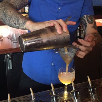 Bar Raval - Lew performing another cocktail drink! - Spanish Near Me - Toronto, Ontario Bar Raval - Lew performing another cocktail drink! - Spanish Near Me - Toronto, Ontario