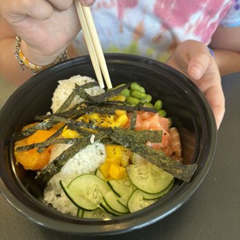Mauka Poke Bar - Kids salmon poke bowl - Poke Near Me - Eagle, Colorado