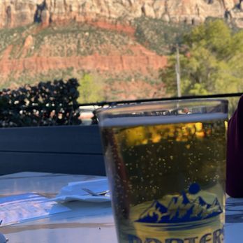 Porter's - Views from the outside patio - Salad Near Me - Springdale, Utah