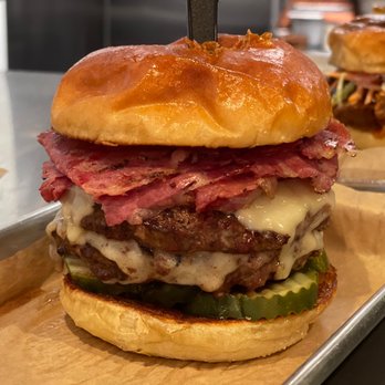 American Grub - Double Pastrami burger - Burgers Near Me - Tustin, California
