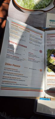 Menu photo 1 Bar Camino Walnut Creek, CA