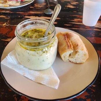 Midtown Coffee House - Creamy chicken and rice soup. I think it's low salt because it tasted like it was missing something. - Coffee & Tea Near Me - Columbus, Georgia