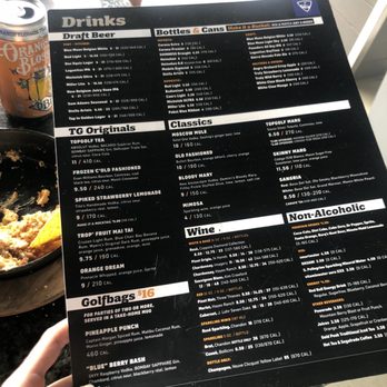 Topgolf - Drink Menu - New American Near Me - Orlando, Florida Topgolf - Drink Menu - New American Near Me - Orlando, Florida