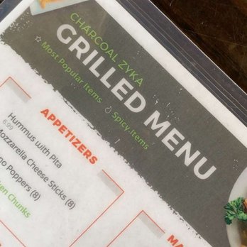 Charcoal Zyka - Menu - Indian Near Me - Orlando, Florida