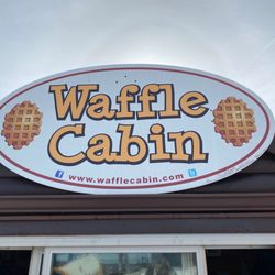 Waffle Cabin - Sign