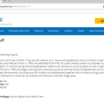 Aurora - Ivan Bayora, M.D., Psych. ---Physician Profile. - Hospitals Near Me - San Diego, California Aurora - Ivan Bayora, M.D., Psych. ---Physician Profile. - Hospitals Near Me - San Diego, California