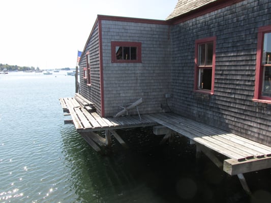 Boothbay Harbor Footbridge by null