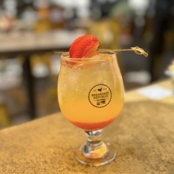 Breakfast Republic - Screwdriver w/ guava instead of strawberry - Breakfast & Brunch Near Me - Irvine, California
