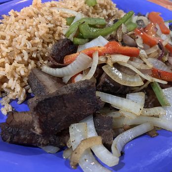 Bajio Mexican Grill - Steak fajitas with Mexican rice. - Mexican Near Me - Happy Valley, Oregon Bajio Mexican Grill - Steak fajitas with Mexican rice. - Mexican Near Me - Happy Valley, Oregon