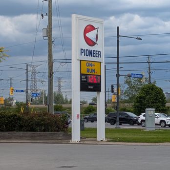 Pioneer - Sign - Gas Stations Near Me - Vaughan, Ontario