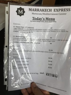 Menu photo 7 Marrakech Express Smyrna, GA Menu photo 7 Marrakech Express Smyrna, GA