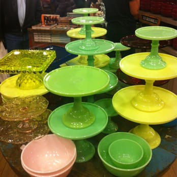 Fishs Eddy - Bright cake stands - Home Decor Near Me - New York, New York Fishs Eddy - Bright cake stands - Home Decor Near Me - New York, New York