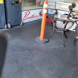 Small waiting area available. Small waiting area available.