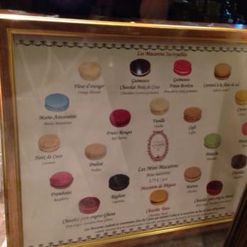 Ladurée - List of flavors. "Marie-Antoinette" is a good seasonal flavor. :) - Macarons Near Me - Paris, 75 Ladurée - List of flavors. "Marie-Antoinette" is a good seasonal flavor. :) - Macarons Near Me - Paris, 75