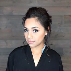 Wedding hair + makeup trial