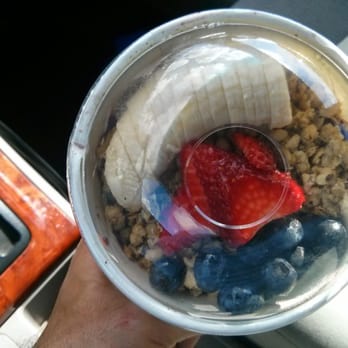 Nekter Juice Bar - Acai Banana Berry bowl ($6.75) - hardly any toppings!!! - Juice Bars & Smoothies Near Me - Brea, California Nekter Juice Bar - Acai Banana Berry bowl ($6.75) - hardly any toppings!!! - Juice Bars & Smoothies Near Me - Brea, California