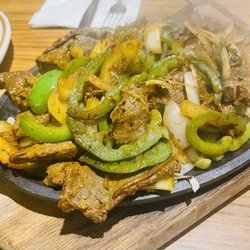 La Capilla Mexican Restaurant - Steak fajitas.