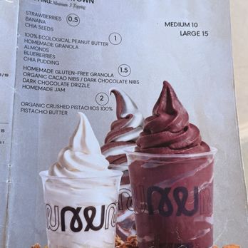 NUDES - Menu - Coffee & Tea Near Me - Barcelona, B