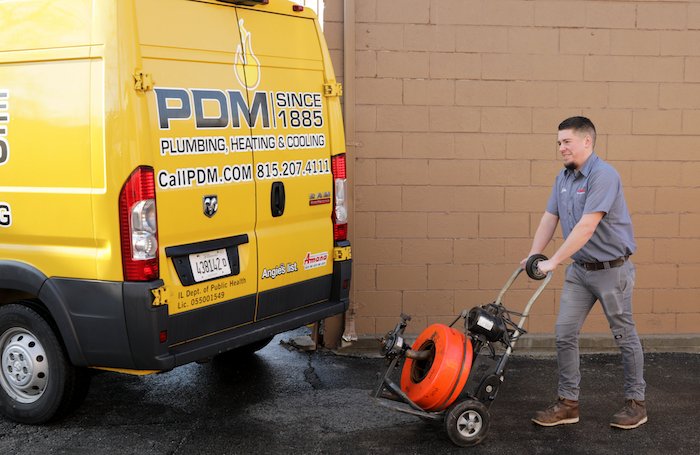 Slide of PDM Plumbing, Heating, Cooling Since 1885