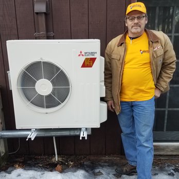 Superior Co-Op HVAC - This is a Mitsubishi Hyper Heat ductless mini split installed in South Glensfalls in January 2017. They heat until -13 below outside. - Plumbing Near Me - Cambridge, New York Superior Co-Op HVAC - This is a Mitsubishi Hyper Heat ductless mini split installed in South Glensfalls in January 2017. They heat until -13 below outside. - Plumbing Near Me - Cambridge, New York