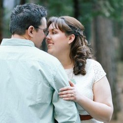 "I Do" Bridal Hair By Kristen Davis - Engagement hair