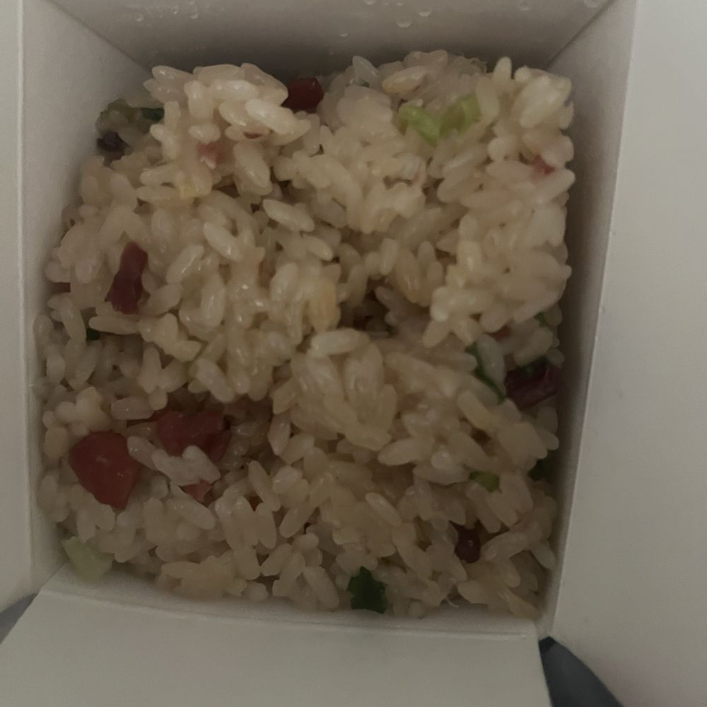 Happy Bakery - Sticky Rice With Chinese Sausage, Scallions and Eggs - Dim Sum Near Me - San Francisco, California