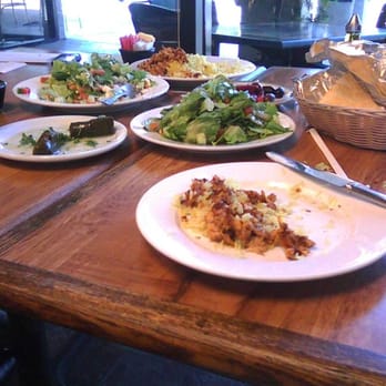 Ali Baba's Cafe - Towards the end of the feast... - Mediterranean Near Me - Simi Valley, California