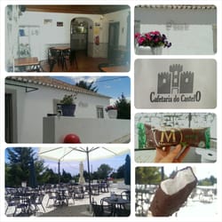 Castelo de Sesimbra - The castle cafeteria