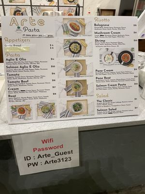 Menu photo 8 Arte Suwanee, GA