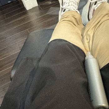 Mane Changes Salon - Bottle thrown onto my lap by stylist. - Hair Salons Near Me - Davie, Florida
