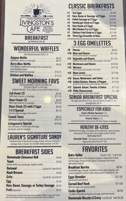 Menu photo 2 Livingston’s Cafe Andover, KS
