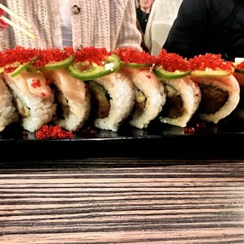 Shakou - Arlington Heights - One of the many spicy rolls we ordered - Sushi Bars Near Me - Arlington Heights, Illinois Shakou - Arlington Heights - One of the many spicy rolls we ordered - Sushi Bars Near Me - Arlington Heights, Illinois