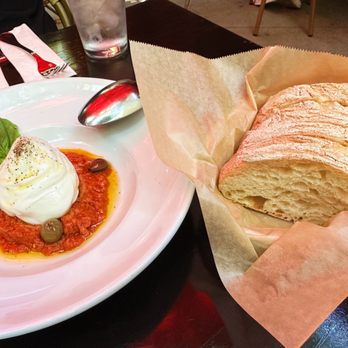 Maccheroni Republic - Burratina con crema di Pomodori Arrostiti - Italian Near Me - Los Angeles, California